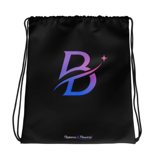 Iconic Balance & Beyond — Drawstring Bag