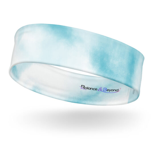 Balance & Beyond — Blue Tie Dye Headband