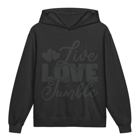Live Love Tumble — Youth Lightweight Hooded Sweatshirt