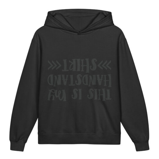 This Is My Handstand Shirt — Youth Lightweight Hooded Sweatshirt
